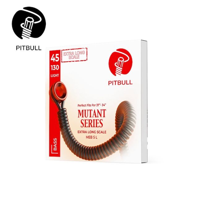 Pitbull Strings Mutant Seri 5 Telli Bas Gitar Teli 45-130