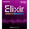 Elixir 11050 Polyweb Bronze Light Akustik Gitar Teli (.012-.053)