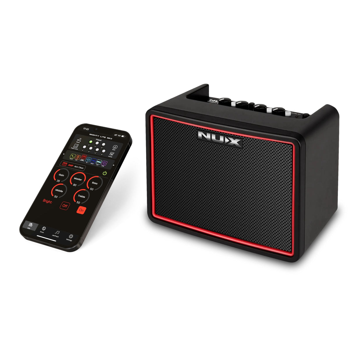 Nux Mighty Lite BT MKII Taşınabilir Elektro Gitar Amfisi